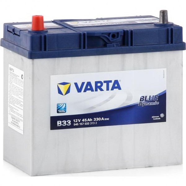 VARTA 45AH B33 DAR TİP İNCE KUTUP TERS 12V BLUE DYNAMIC AKÜ