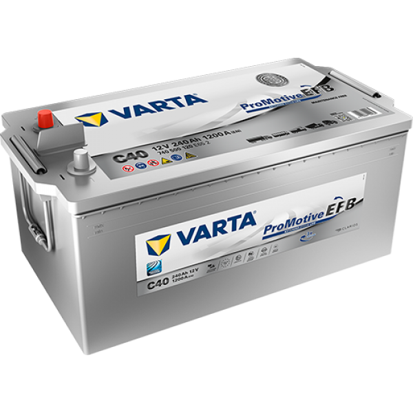 VARTA 240AH C40 12V PROMOTIVE EFB AKÜ