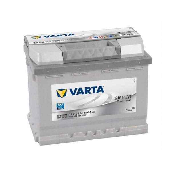 VARTA 63AH D15 12V SILVER DYNAMIC AKÜ