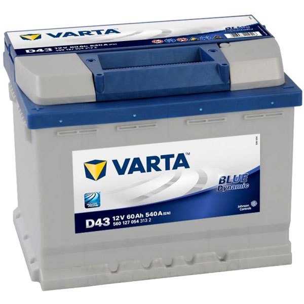 VARTA 60AH D43 TERS KUTUP 12V BLUE DYNAMIC AKÜ