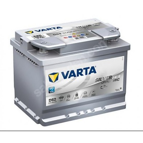 VARTA 60AH D52 Start-Stop Plus 12V SILVER DYNAMIC AGM AKÜ