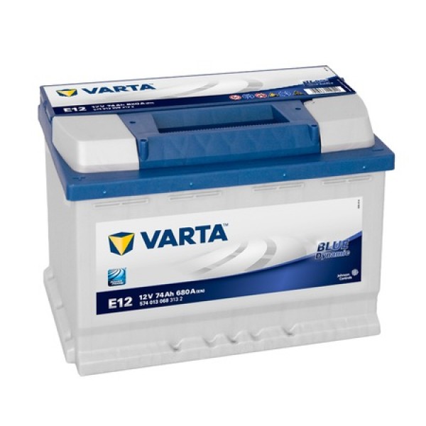 VARTA 74AH E12 12V TERS KUTUP BLUE DYNAMIC AKÜ