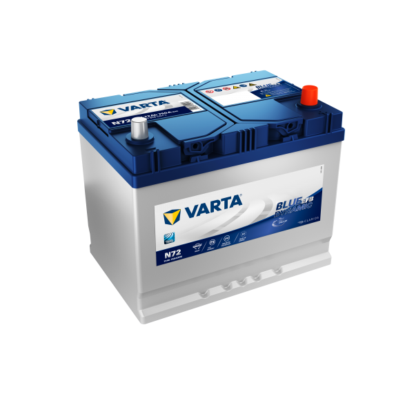 VARTA 72AH N72 Start-Stop BLUE DYNAMIC EFB AKÜ