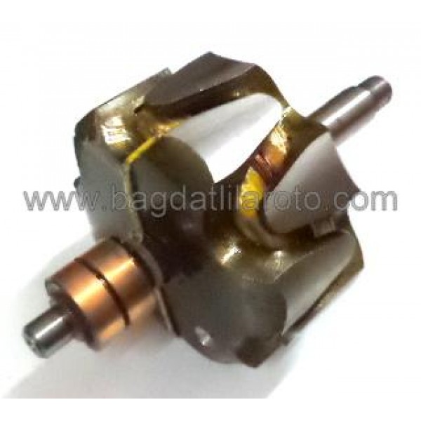 Alternatör rotoru 12V 90A gövde 100mm boy 174,5mm İŞ-304 INT 