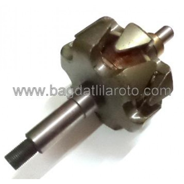 Alternatör rotoru 24V 50-85A gövde 107,5mm boy 210mm BMC Belde Otobüs 110TR1012 MEA 