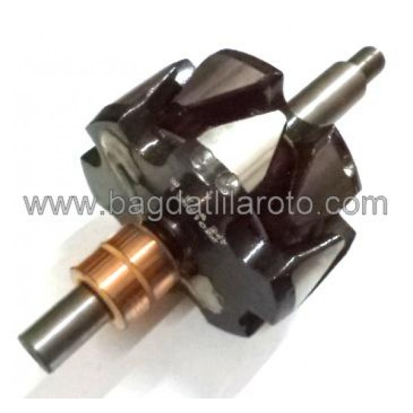 Alternatör rotoru 24V 70A gövde 107,5mm boy 210mm BMC Belde Otobüs 110RT1022 MEA 