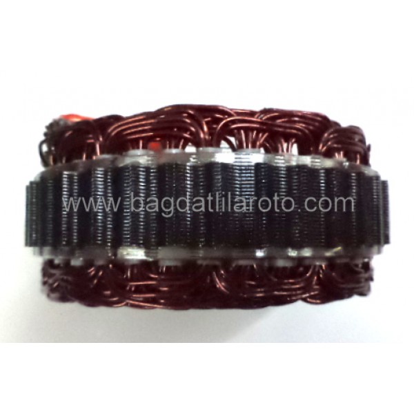 Alternatör statörü 12V 100A iç çap 108mm kalınlık 22mm Opel Combo klimalı 10 526 YAVUZ