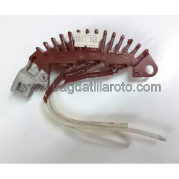 Alternatör diot tablası REC LN - NEG 65-105A MACK TIR LEECE NEVILLE tip LR71180 DR MULLER 