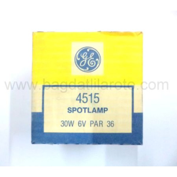 Atom far 6V 30W 4515 (2 fişli) GENERAL ELECTRIC