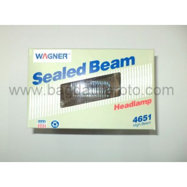 Atom far 12V 4651 (2 fişli) WAGNER 