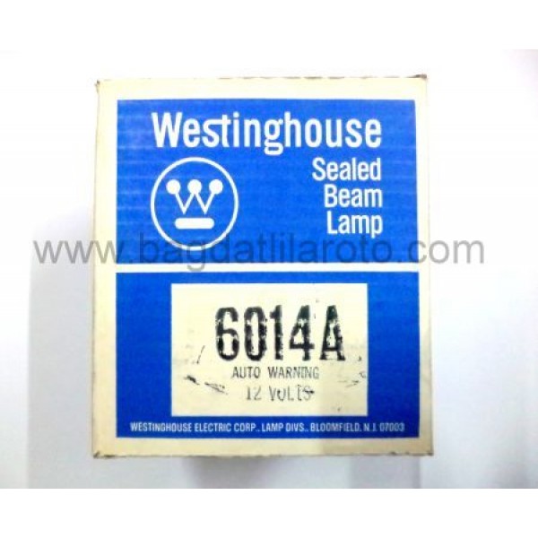 Atom far 12V 6014-A SARI (3 fişli) WESTINGHOUSE