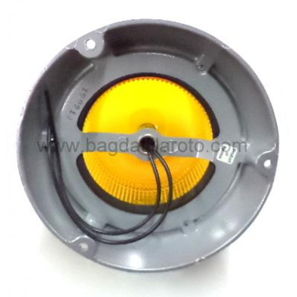 İkaz tepe lambası 12V flaşörlü tip SARI 314A FEDERAL MOGUL
