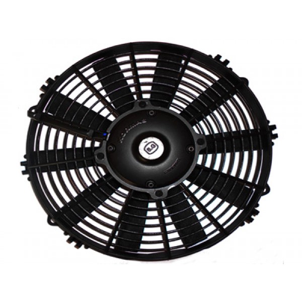 Fan motoru 12V 11" yassı ince emici aksiyel ( 10 kanat ) 743 160 01 KORMAS