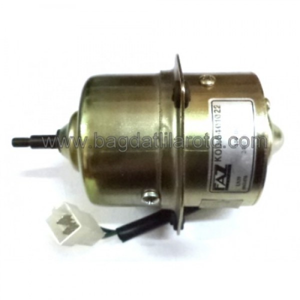 Turbo havalandırma fan motoru 12V tek devir pasolu MAN 6401022 FAZ 