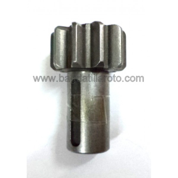 Marş dişlisi 10 diş çap 38mm boy 61mm ALFKB 71410 FORMMETAL