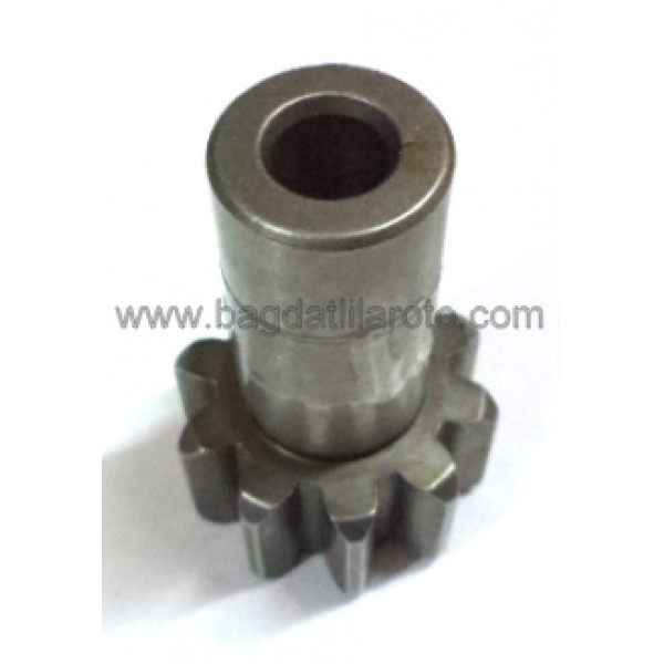Marş dişlisi 10 diş çap 38mm boy 61mm ALFKB 71410 FORMMETAL