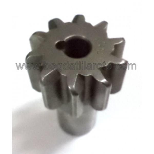 Marş dişlisi 10 diş çap 38mm boy 61mm ALFKB 71410 FORMMETAL