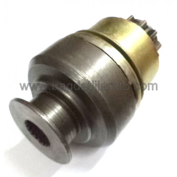 Marş dişlisi 12 diş çap 45mm boy 120mm dik freze takviyeli CAT, BMC Fatih 61-01-3462 WILSON