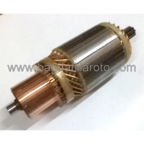 Marş kollektörü 12V 8diş gövde 60mm boy 177mm 28MT Delco Remy tip Bmc Pro, Cummins IM-3019 REMARK