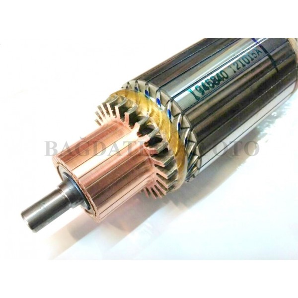 Marş kollektörü 24V 50MT gövde 96mm boy 484mmbakır 25 dilim 1945840 DELCO REMY
