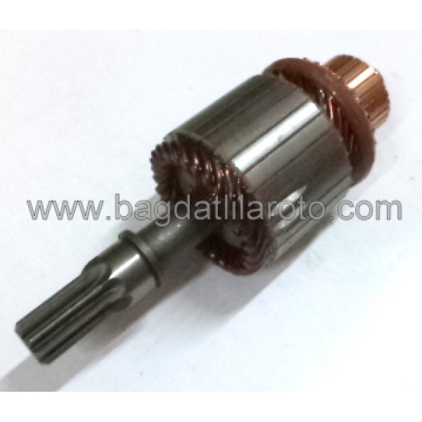 Marş kollektörü 12V 9diş gövde 50mm boy 145mm Hitachi tip Opel Combo, Corsa IM-3038 INWELLS