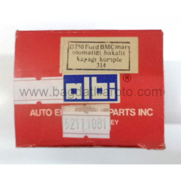 Marş otomatik kapağı BMC, FORD D750 314 ALBİ