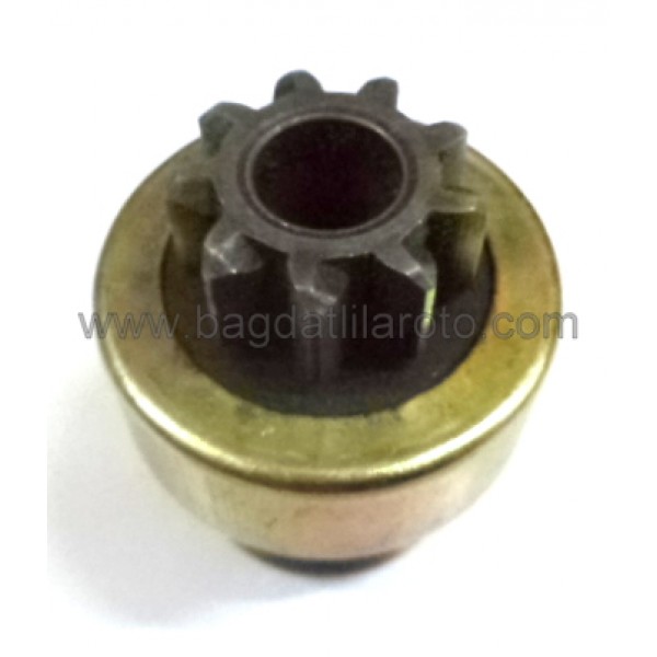 Marş dişlisi 9 diş çap 34,5mm boy 88,5mm kalın freze FIAT 411, 415 ITALY 