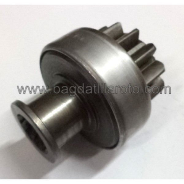 Marş dişlisi 12 diş çap 46mm boy 66mm Mitsubishi 1.01.0642.0 ZEN 