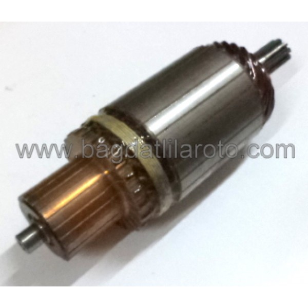 Marş kollektörü 12V 9diş gövde 53,5mm boy 169mm Mitsubishi tip L300 30.0838 OREM