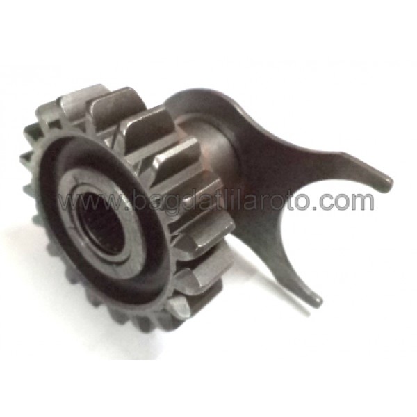 Marş aktarma dişlisi 19 diş çap 54mm boy 46mm Ford Transit 74980 FORMMETAL