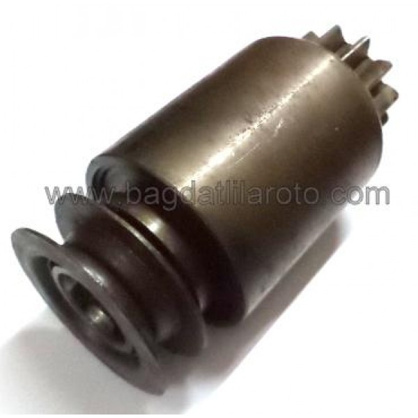 Marş dişlisi 11 diş çap 48,5mm boy 143mm Nikko tip Komatsu JAPAN