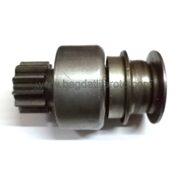 Marş dişlisi 12 diş çap 45mm boy 116mm Nikko tip JAPAN 