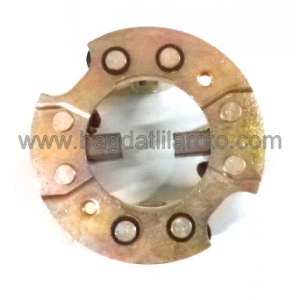 Marş kömür yuvası Komatsu PC-200, PC-300 Nikko tip BHN-6180 İTHAL