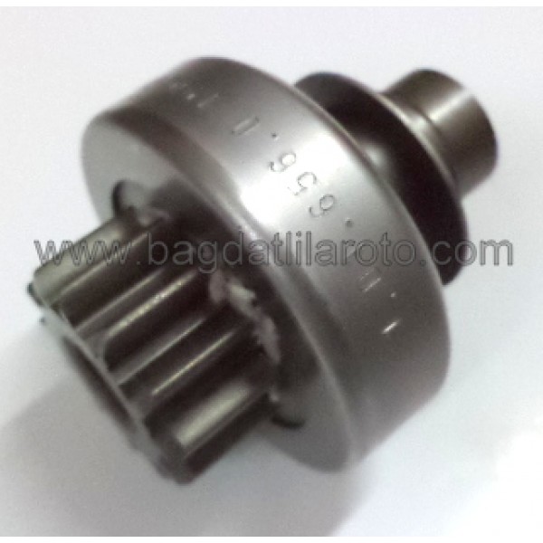 Marş dişlisi 12 diş çap 31,8mm boy 61,5mm Renault 18, 20, 21, 25 TD, Espace TD, Master D (PARIS RHONE 105538) 1.01.0656.0 ZEN 