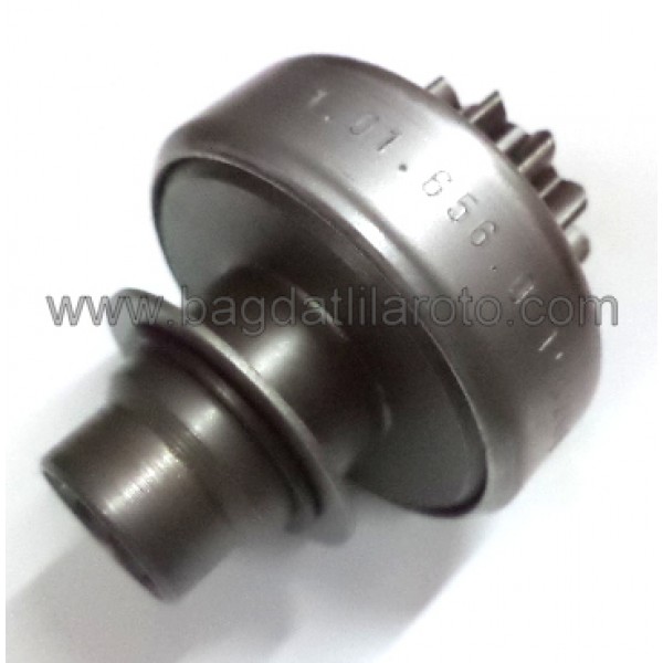 Marş dişlisi 12 diş çap 31,8mm boy 61,5mm Renault 18, 20, 21, 25 TD, Espace TD, Master D (PARIS RHONE 105538) 1.01.0656.0 ZEN 