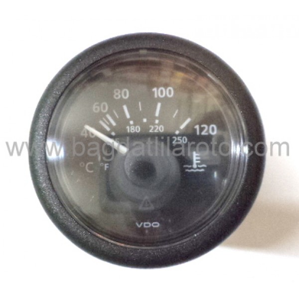 Hararet saati 12-24V çap 52mm 120'c VDO MARINE A2C59514170 - A2C53413385 