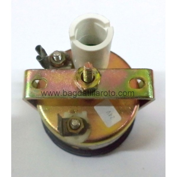 Hararet göstergesi 24V 130'c çap 52mm Iveco Otoyol ACT2124-56 TAKOSAN