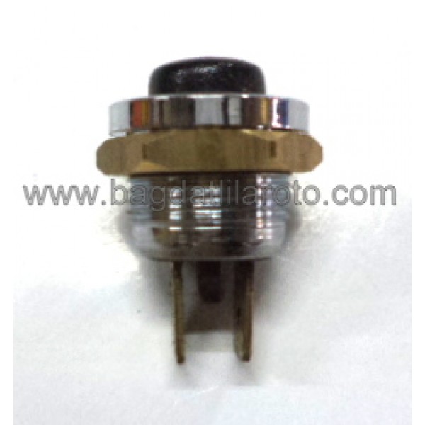 Mini buton metal siyah B-103 NUREL 