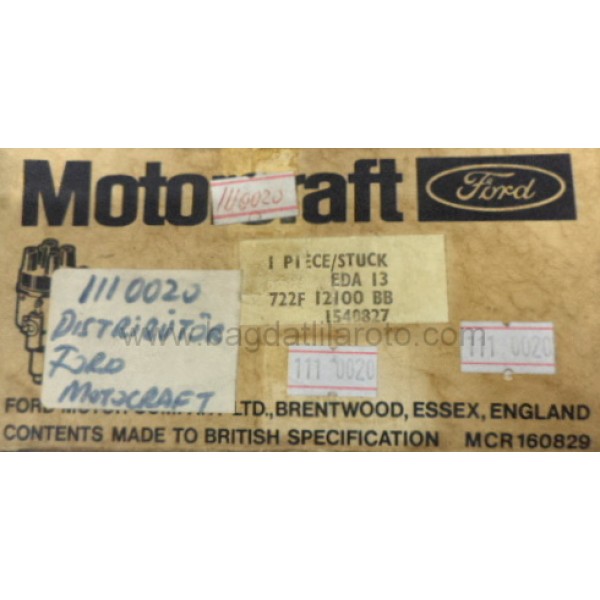 Distribütör FORD 722F12100BB MOTORCRAFT