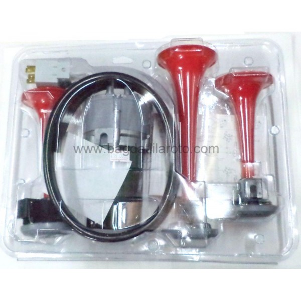 Havalı korna 24V 3 borulu BP3 STEBEL