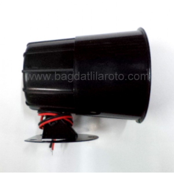 Elektronik siren 12V 20W 6 ses İTHAL