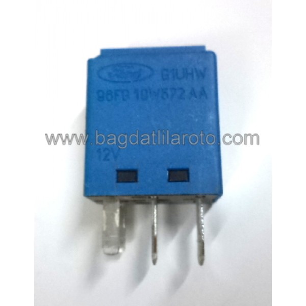 Mini röle 12V 4 uçlu Ford Escort, Fiesta, Focus, Mondeo 96FG-19W572-AA FORD 