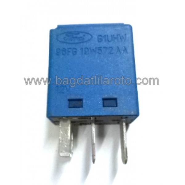 Mini röle 12V 4 uçlu Ford Escort, Fiesta, Focus, Mondeo 96FG-19W572-AA FORD 